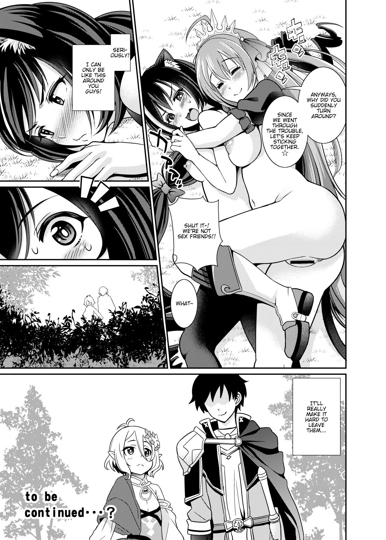 Hentai Manga Comic-After Some Kind Of Monster... A Cock Grew Out!!-Read-22